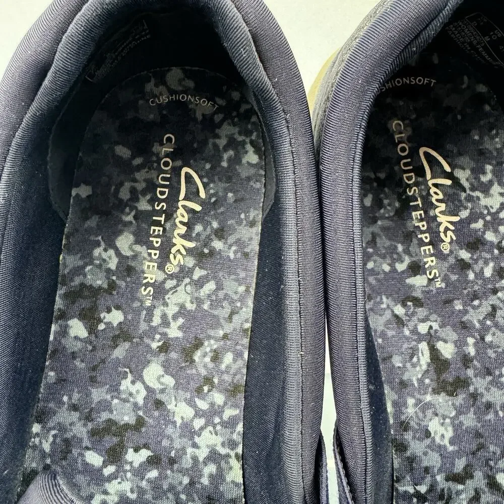 Clarks CloudSteppers‎ Shoes Womens 10M Breeze Bali Casual Slip on Loafer Flats